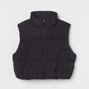 H&M Cropped Puffer Vest